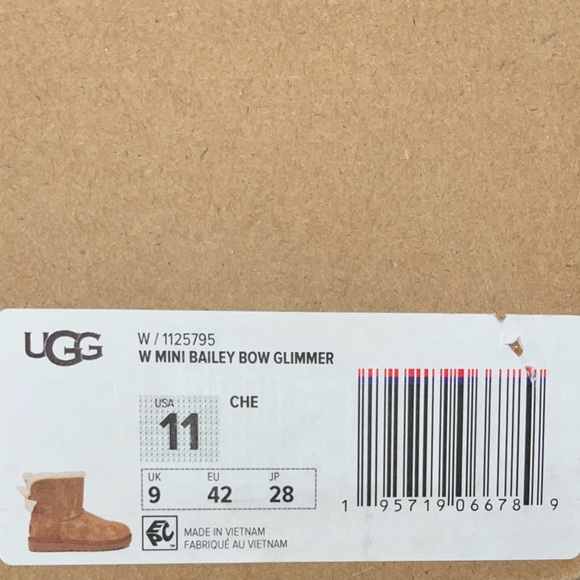 NIB UGG Mini Bailey Bow - Picture 9 of 9